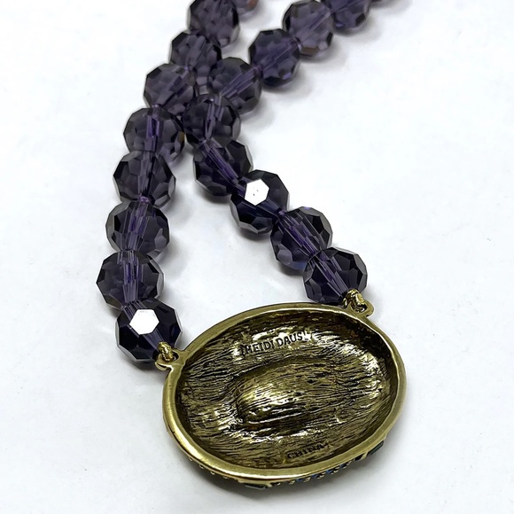 Heidi Daus Signature Collection: Necklace & Matching Earring Set - Picture 2 of 5